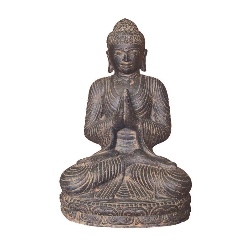 statue bouddha assis salutation