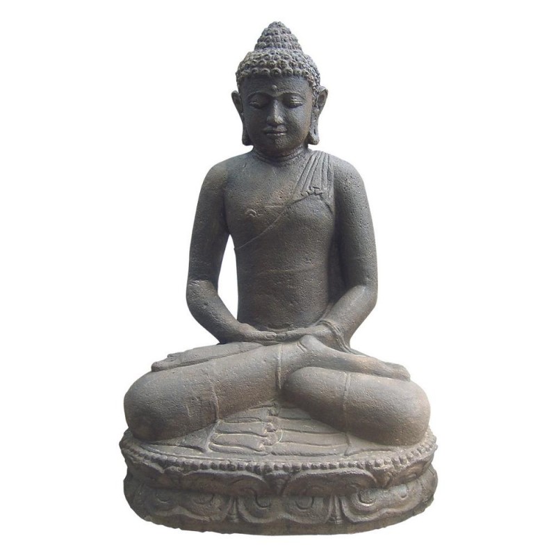 bouddha statuette lotus