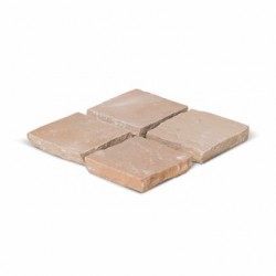 Pavé candela multicolor en grès d'Inde