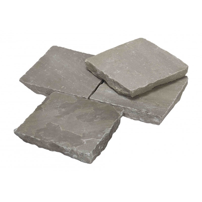 Pavé gris en pierre naturelle