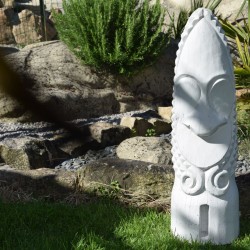 statuette de jardin tiki toa