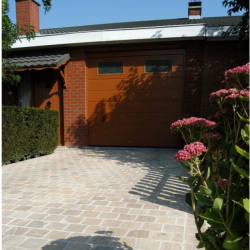 Pavés grès coloris lumineux pour extérieur