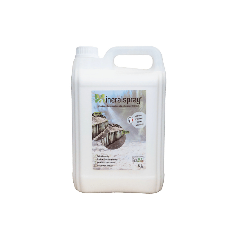 Colle pour graviers à pulvériser, bidon de 5L