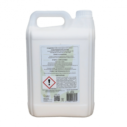 Colle Mineralspray vue de l'étiquette au dos du bidon