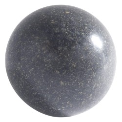 boule deco jardin granit blanc noir